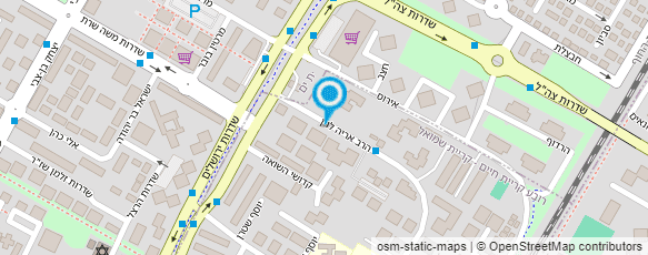 מפת הגעה אל ד"ר נתנאל הורוביץ