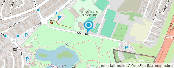 מפת הגעה אל בריכת דג הזהב