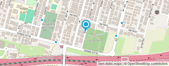 מפת הגעה אל אאוטבג ישראל Outbag - פופים