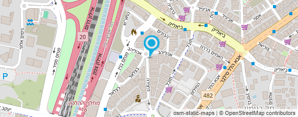 מפת הגעה אל אליני - alini