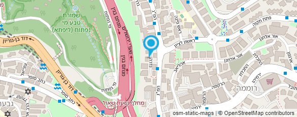 מפת הגעה אל מרים מורסיאנו מאפרת מקצועית