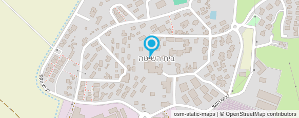 מפת הגעה אל המקום- מכון יופי; שני לוי