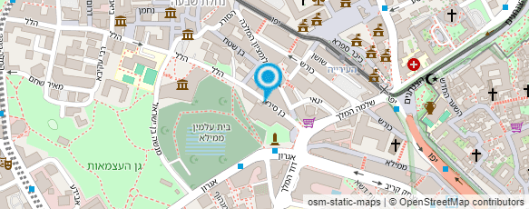 מפת הגעה אל מונאקו בר Monaco Bar