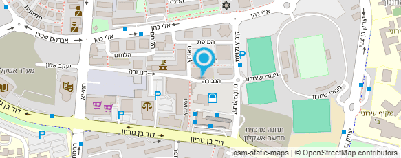 מפת הגעה אל ד"ר אביגדור גורניק-אורטופד