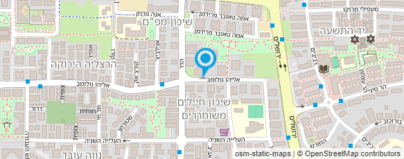 מפת הגעה אל עו"ד עדי אולמרט