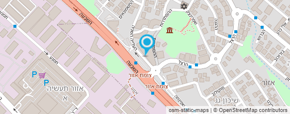 מפת הגעה אל עו"ד קובי וקנין אושרת