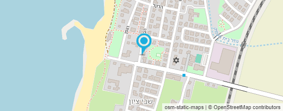 מפת הגעה אל רועי חסקי - גרפולוג מוסמך