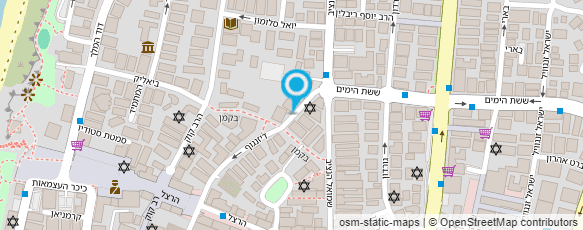 מפת הגעה אל ד"ר ברנס דוד