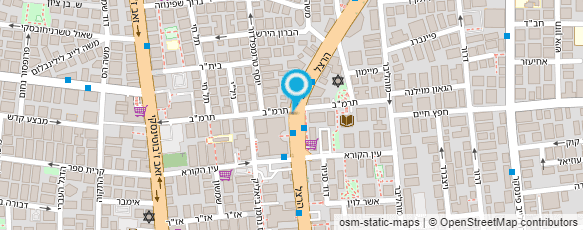 מפת הגעה אל ד"ר שלמה ברודובסקי