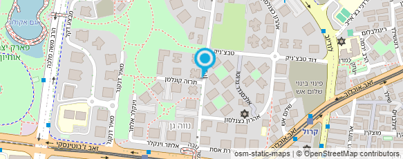 מפת הגעה אל מעיין מאפרת מקצועית