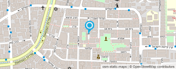 מפת הגעה אל גילה מאיר - הדמיה שיער