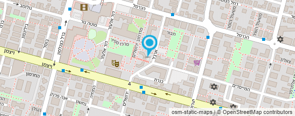 מפת הגעה אל בליקר בייקרי