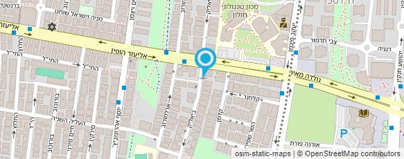 מפת הגעה אל סטודיו L.O Events Studio