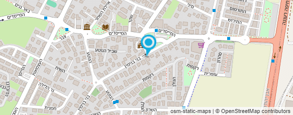 מפת הגעה אל אורית - כל היופי