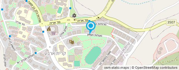 מפת הגעה אל ארבע כנפות מעיר האבות