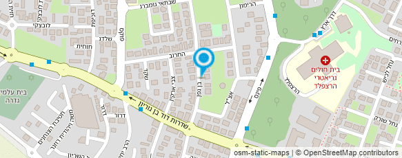 מפת הגעה אל פרופ' דורון זמיר