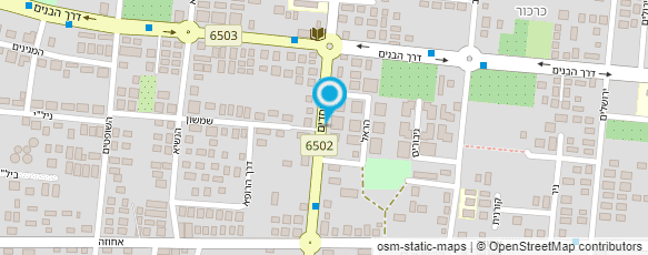 מפת הגעה אל טבע כרכור