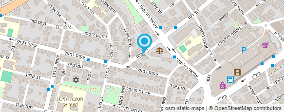 מפת הגעה אל ד"ר צבי פרמן