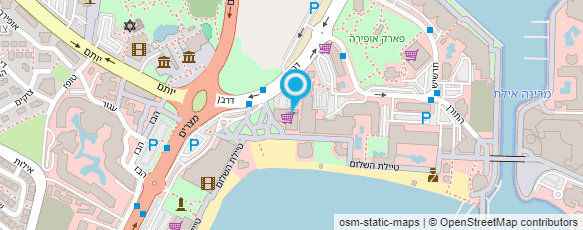 מפת הגעה אל פארק אבניו ביץ'