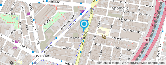 מפת הגעה אל עו"ד ענבל לביא