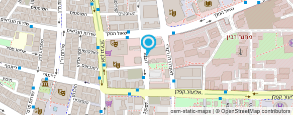 מפת הגעה אל ד"ר יוליה רובינשטיין