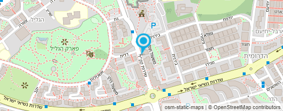 מפת הגעה אל ד"ר רינה לוין