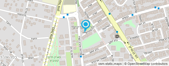 מפת הגעה אל פרופ' דרור חרץ-רופא פנימאי