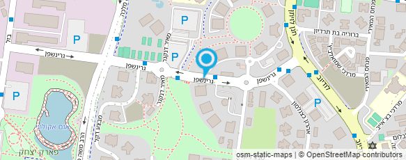 מפת הגעה אל מתנ"ס נווה גן