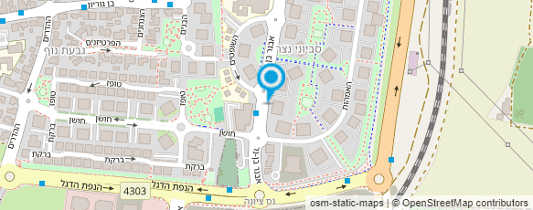 מפת הגעה אל יובל גרינשטיין