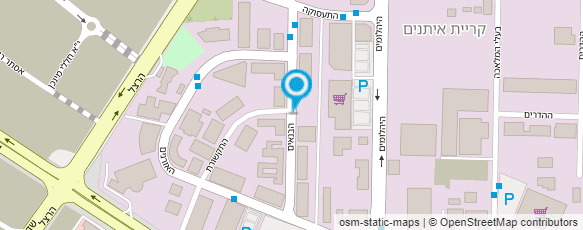 מפת הגעה אל מרכז הציפויים אשדוד