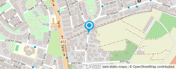 מפת הגעה אל חמי גינון - הנדסאי נוף