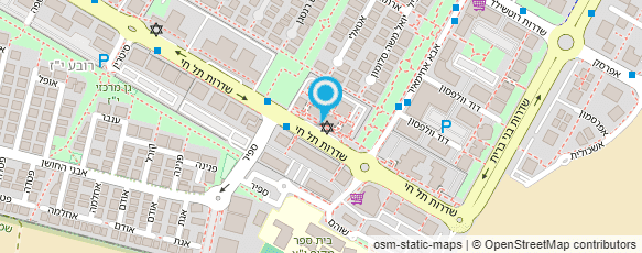 מפת הגעה אל ד"ר שטרן גדעון