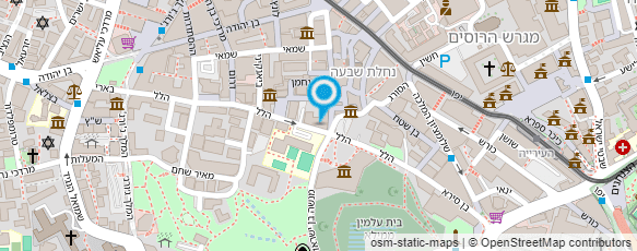 מפת הגעה אל עו"ד אהרון אוסבורן