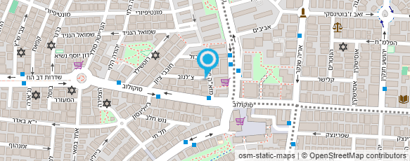 מפת הגעה אל ד"ר מחלין אולגה