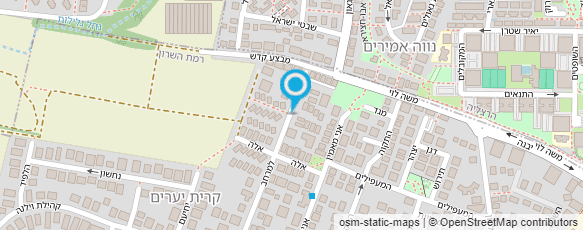 מפת הגעה אל ד"ר אלון חיים