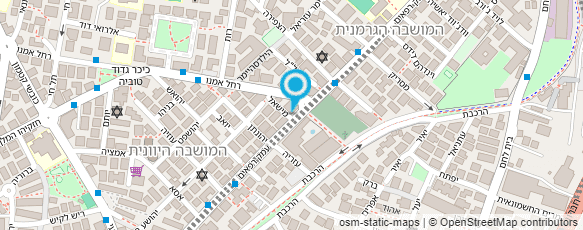 מפת הגעה אל קרן באומגרט ספרית כלבים מקצועית