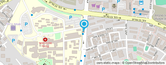 מפת הגעה אל ד"ר גפל דב