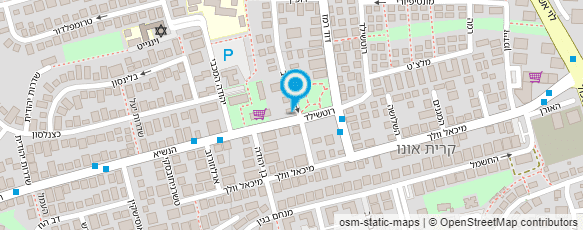 מפת הגעה אל חן קקון עיצוב שיער