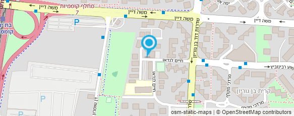 מפת הגעה אל ד"ר קלמוביץ בועז