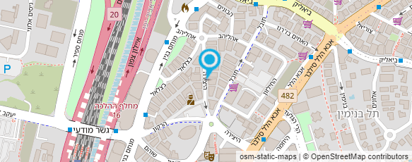 מפת הגעה אל תומר יעקבסון THE TOMER