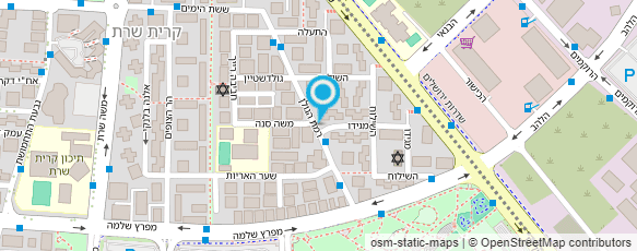 מפת הגעה אל ג'ול מאפרת ומעצבת שיער