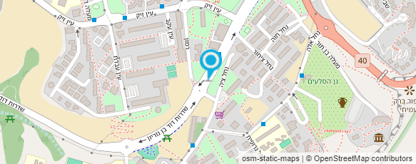 מפת הגעה אל יעל רוזנשטיין יוגה