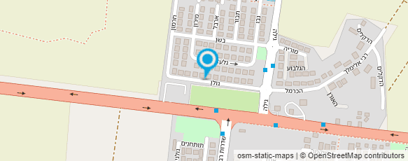 מפת הגעה אל בעדנה ובחן