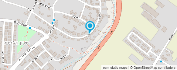 מפת הגעה אל דננברג  יעל -  איפור