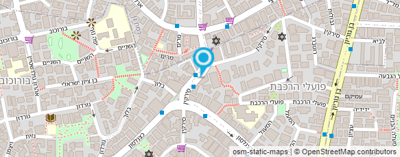 מפת הגעה אל שארנה - סלון לעיצוב שיער