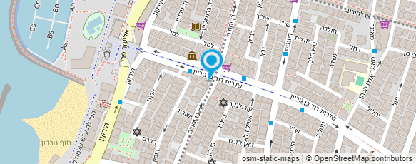 מפת הגעה אל קפה ברל'ה