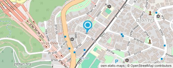 מפת הגעה אל בלה שגיא - ביבליותרפיסטית