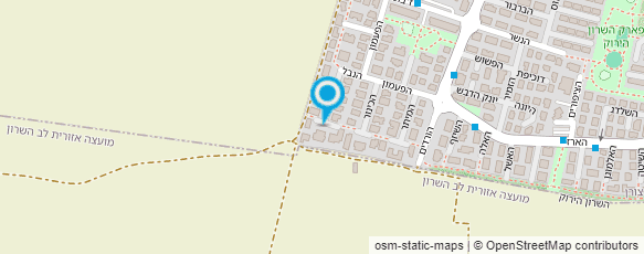 מפת הגעה אל לירן אריאל שירותי גינון והשקייה