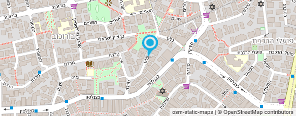 מפת הגעה אל עו"ד יששכר קאופמן