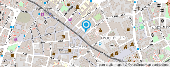 מפת הגעה אל מלון סנטרל בוטיק מפת הגעה אל מלון סנטרל בוטיק